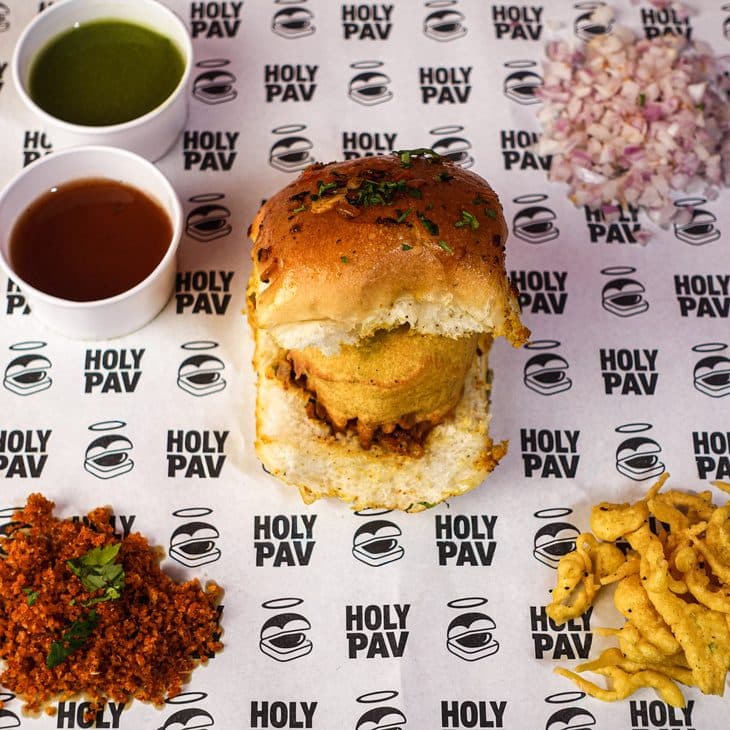 Butter Grilled Vada Pav