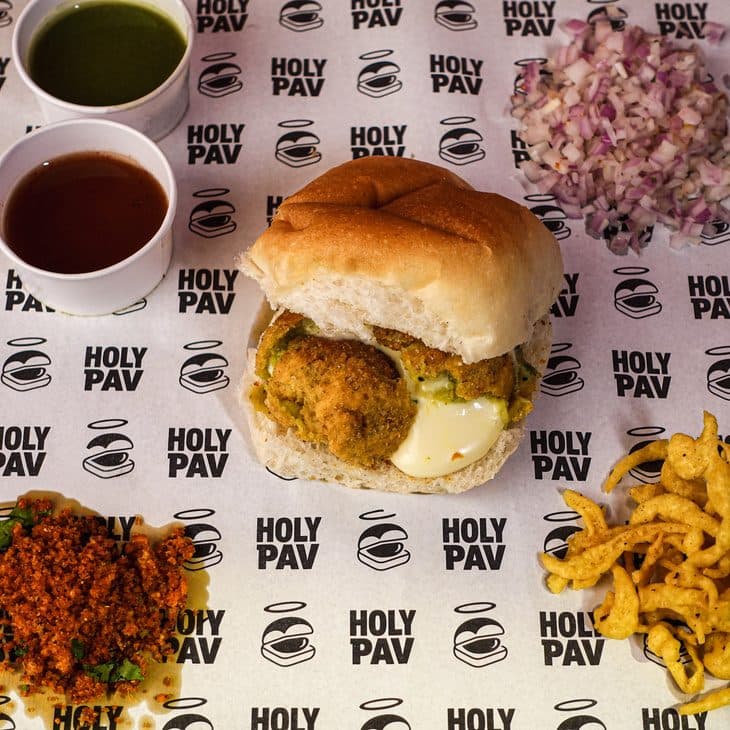 Cheese Burst Vada Pav