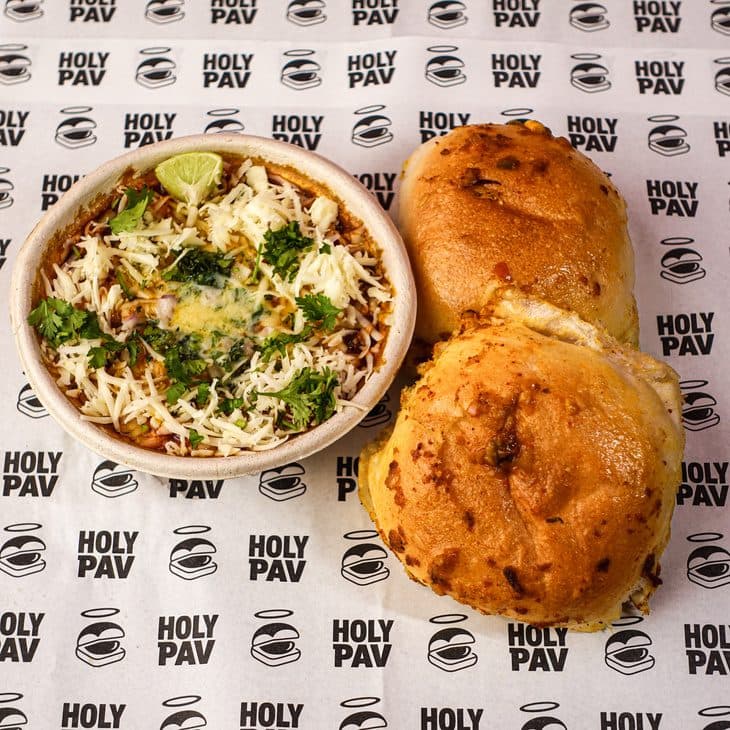 Cheese Pav-Bhaji